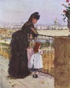 Berthe Morisot On the Balcony
